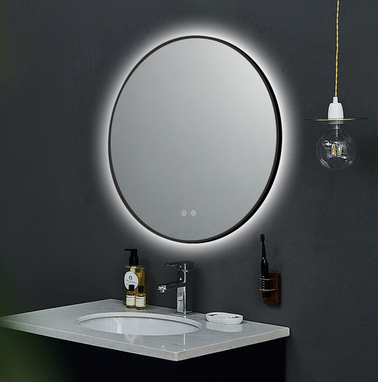 LED spogulis Ares Black