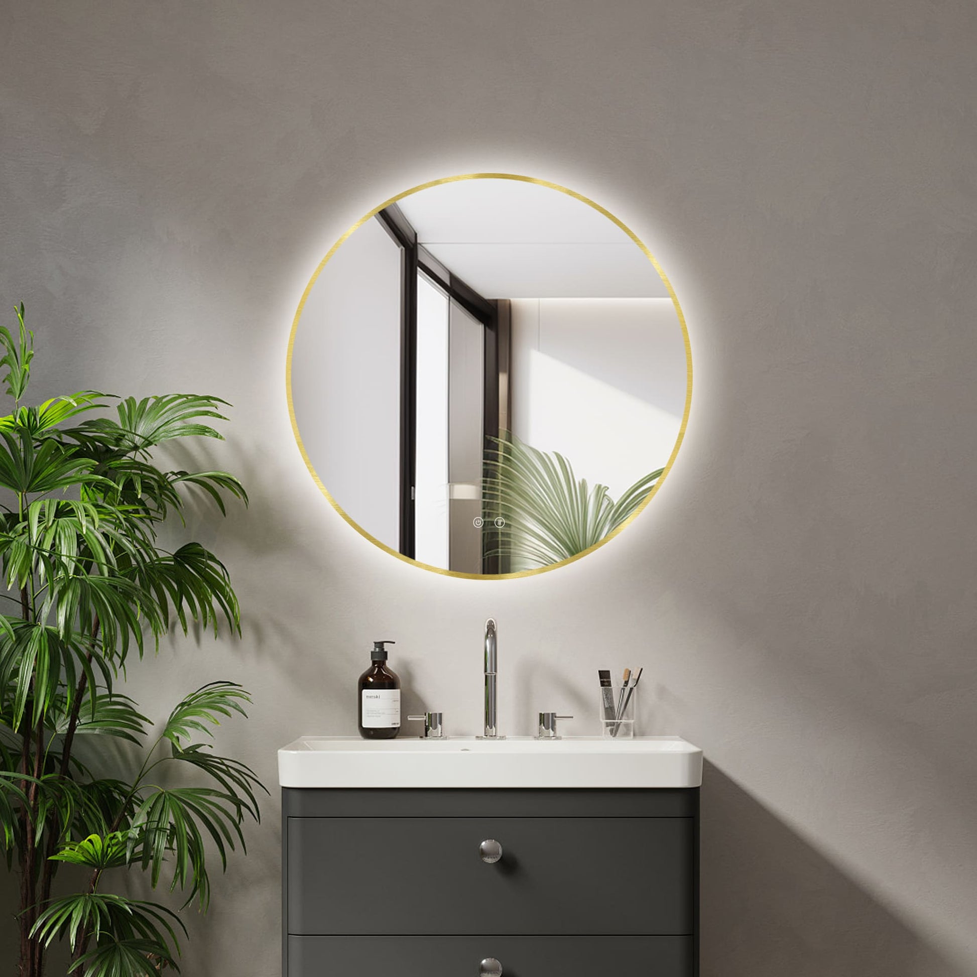 LED spogulis Ares Gold