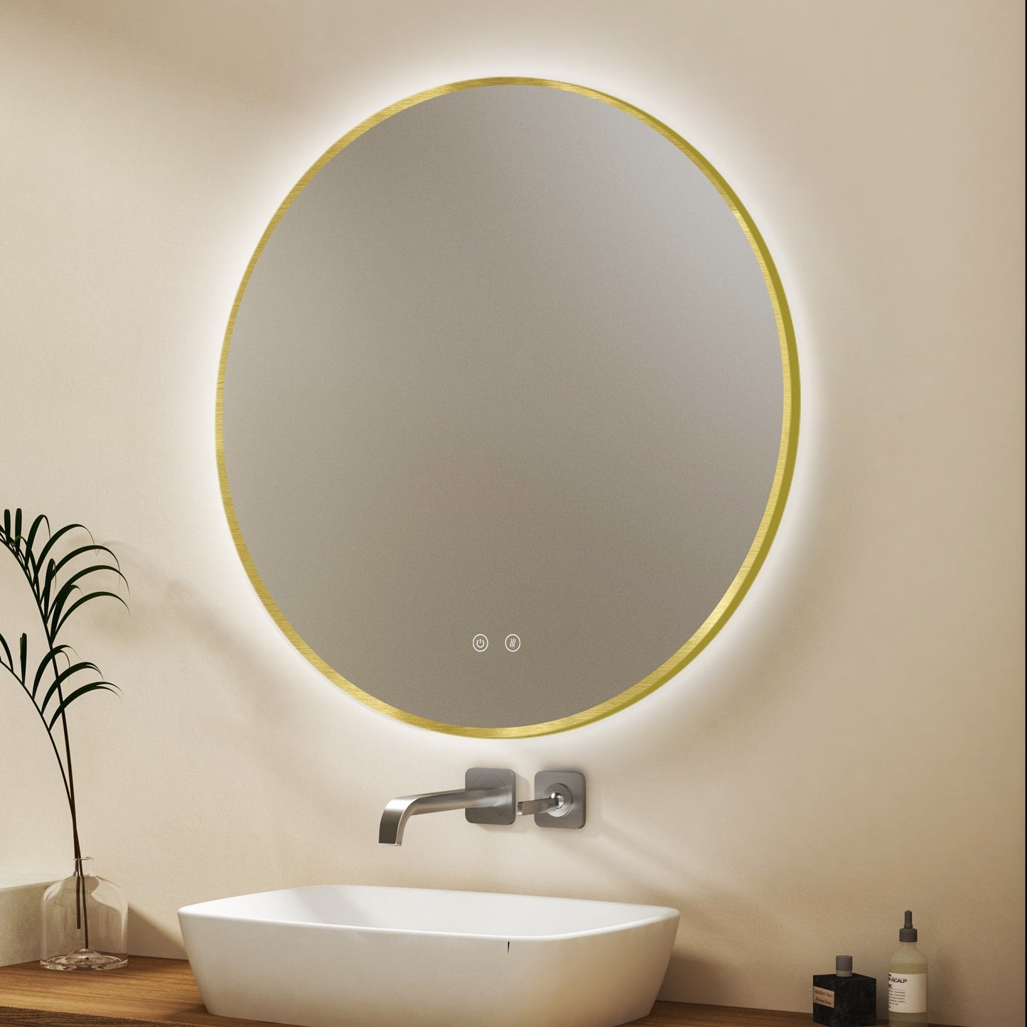 LED spogulis Ares Gold