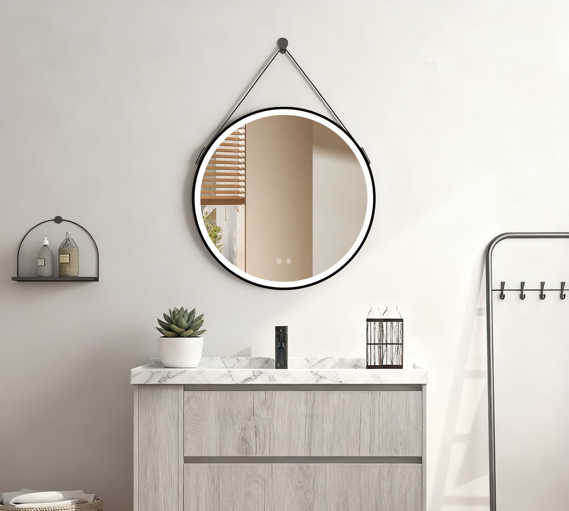 LED spogulis Olympus Gold