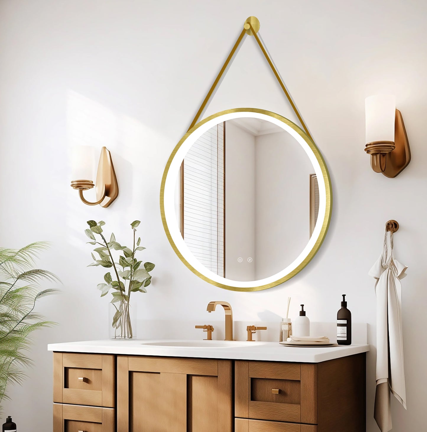 LED spogulis Olympus Gold