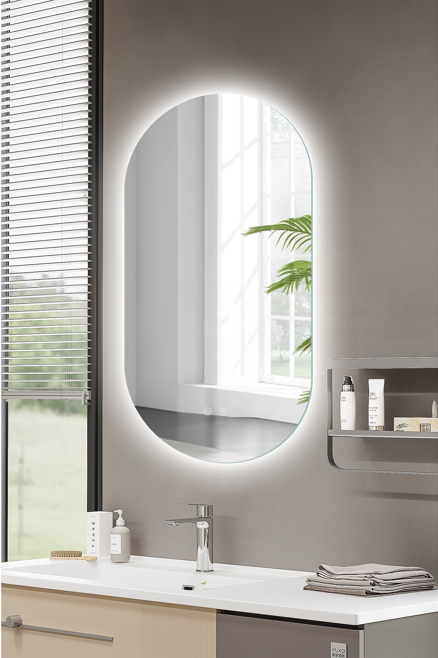 LED spogulis Selene